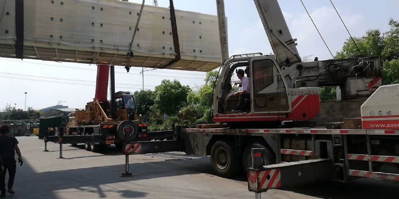 杭州大型厂房搬迁,长途设备整体搬运